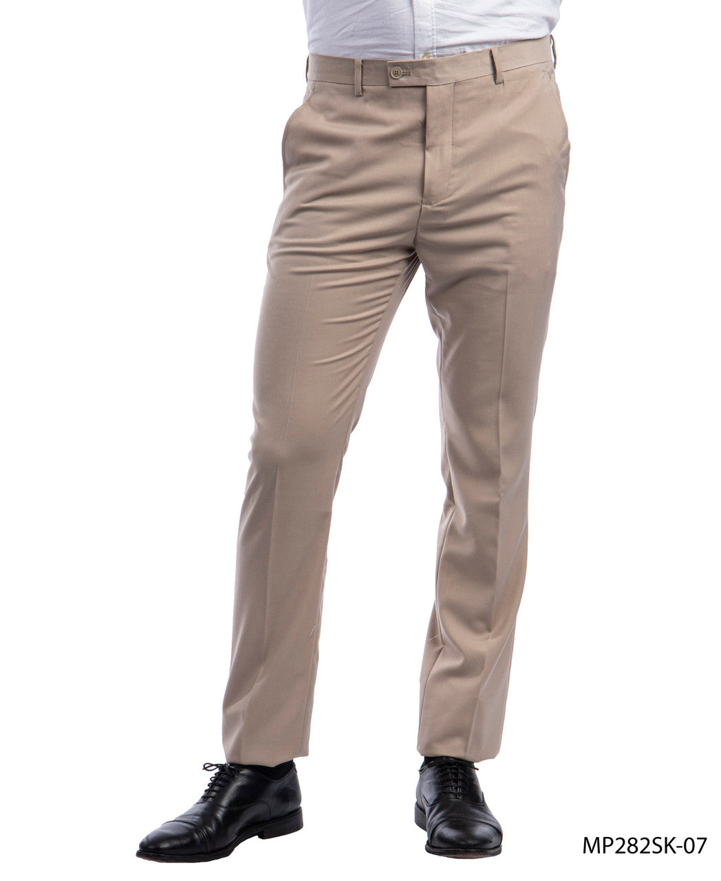 Premium Tan Skinny Fit Open Bottom Sean Alexander Men's Pants