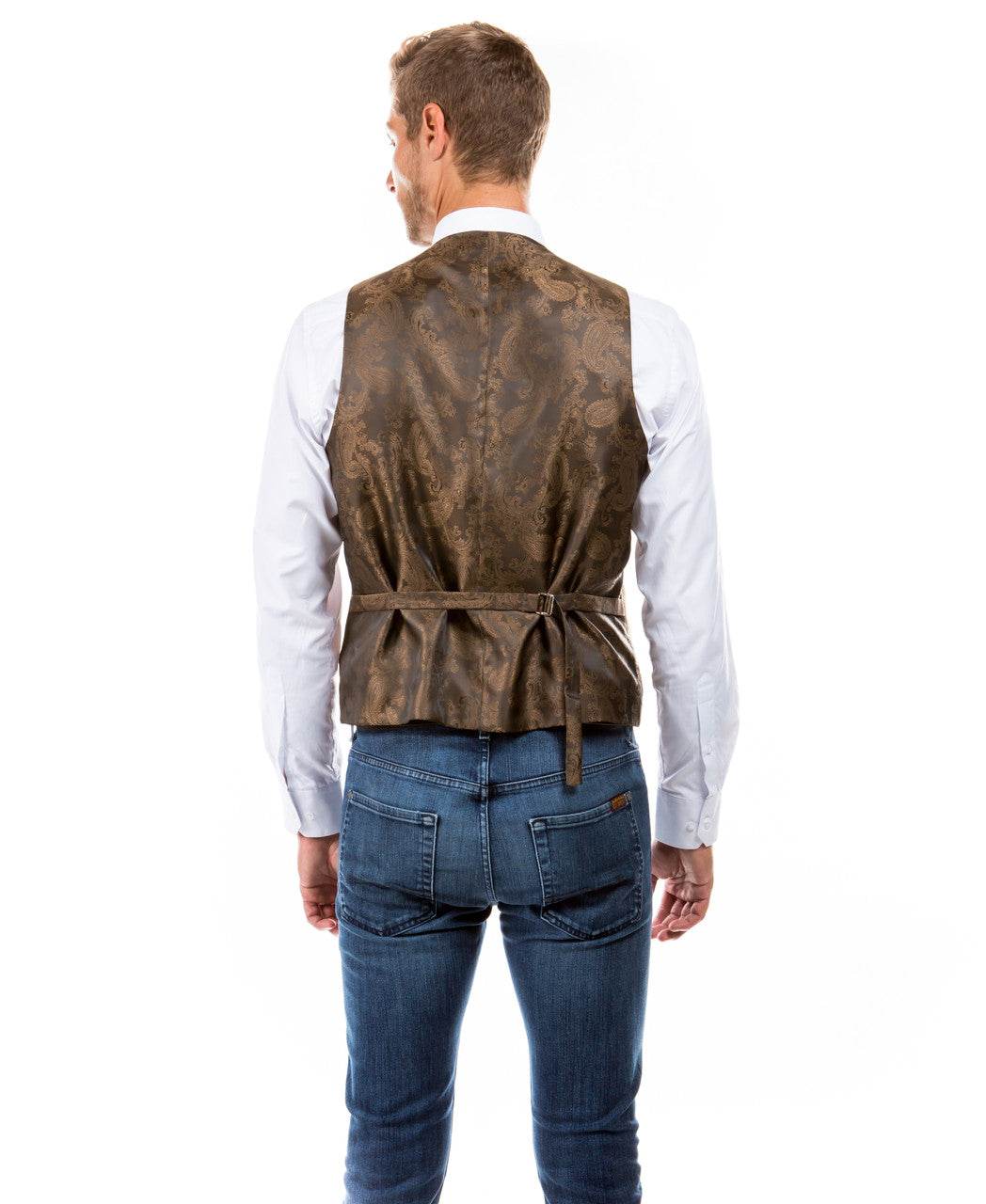 Tan Tweed Vest Bowtie Sean Alexander Set – Elite Gentlemen
